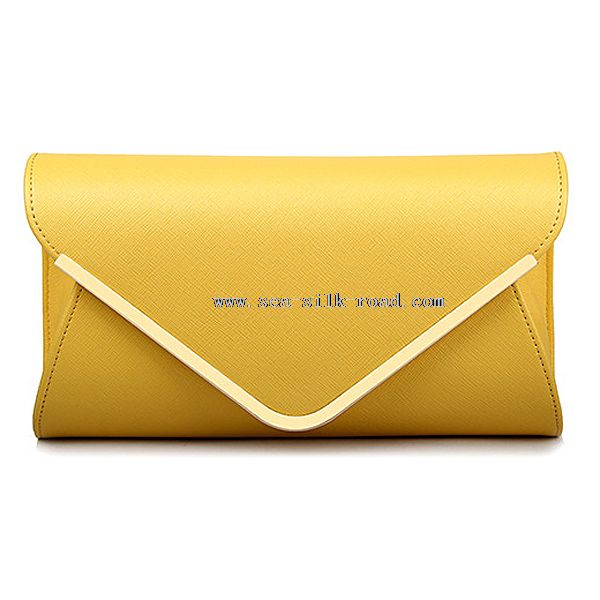 colorful clutch bags with chain
