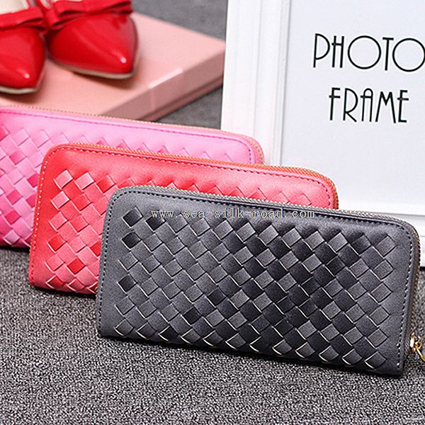 ladies zipper wallets