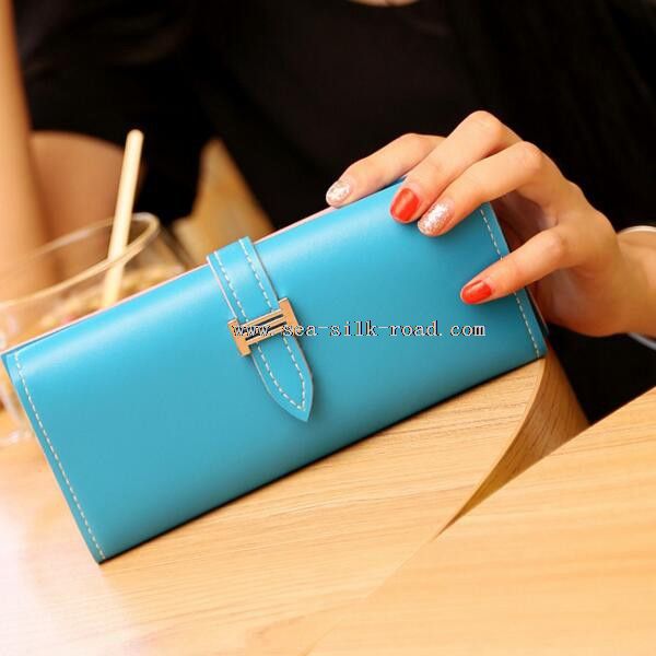 leather women wallet