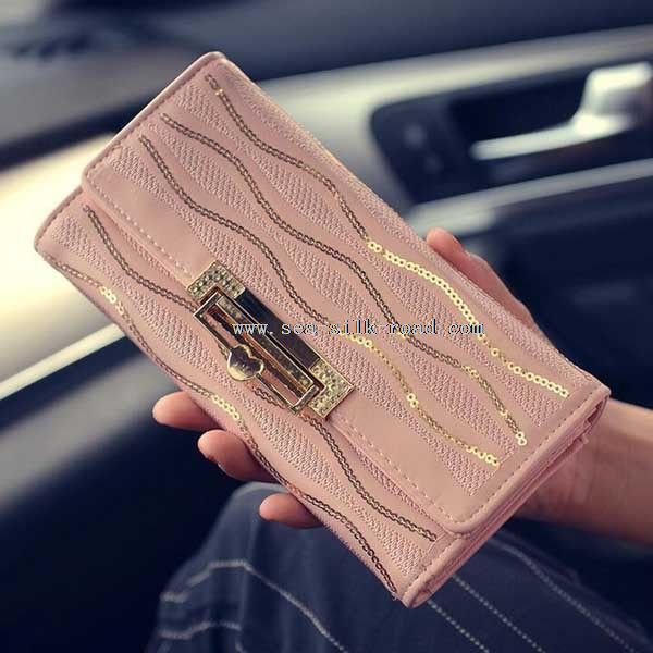lock wallet with bright colors