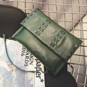 PU leather clutch bag images