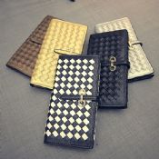 weave leather wallet images