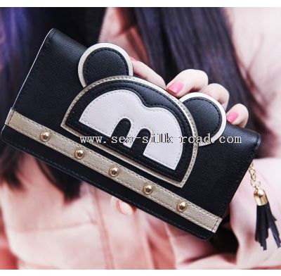 PU leather Micky wallet