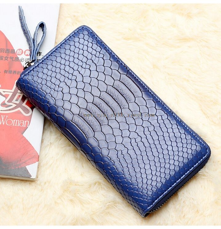 snake skin ladies fashion wallet