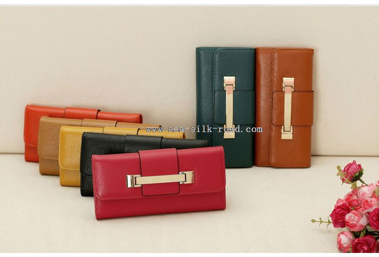 pochette en cuir