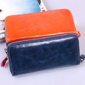 genuine leather wallet images