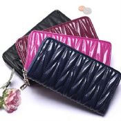 leather clutch zipper magic wallet images