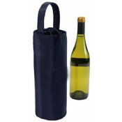 Single wine bottle cooler bag images