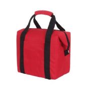 Waterproof lining and Solid Color Polyester Tote Built Lunch Bag images