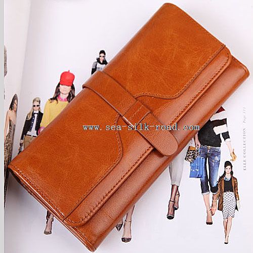 luxury leather wallet