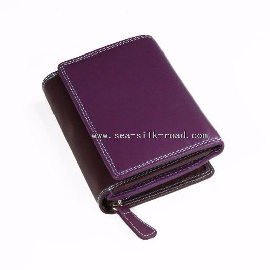 Womens genuine leather wallet purse