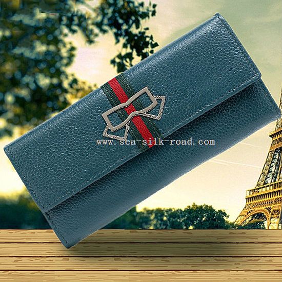 zipper leather wallet