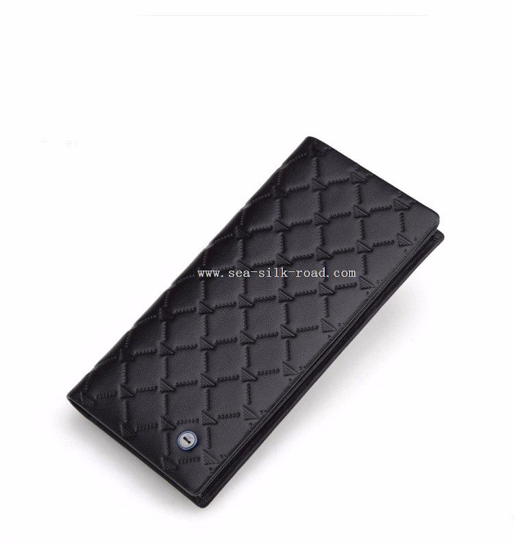 Genuine leather men wallet