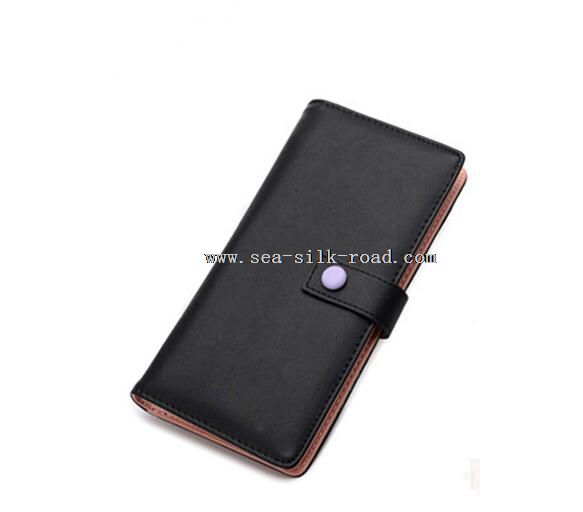 Womens PU Leather Clutch Wallet