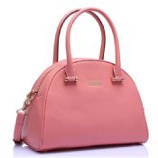 PU leather Pink color handbags images