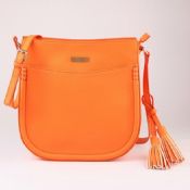 PU läder tofs crossbody väska images