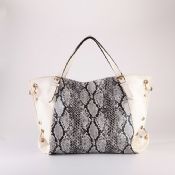 Snake patent totebag images