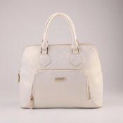 Shopper Handtasche in Creme-weiß images