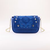 woman laser rhinestone embroidered design bag images