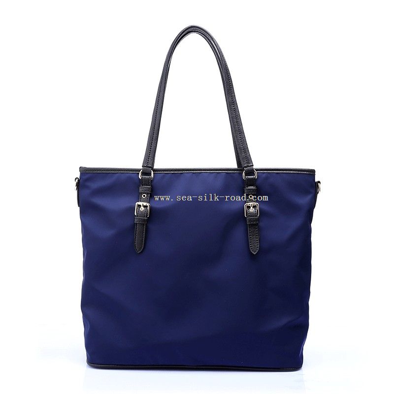 PU Nylon Shopper poser