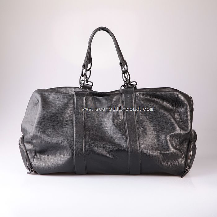 cuir sac de voyage polochon