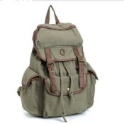 canvas school backpack images