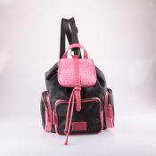 PU dragsko fancy nylon ryggsäck images