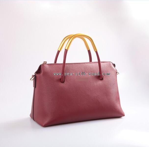 pu leather handbag