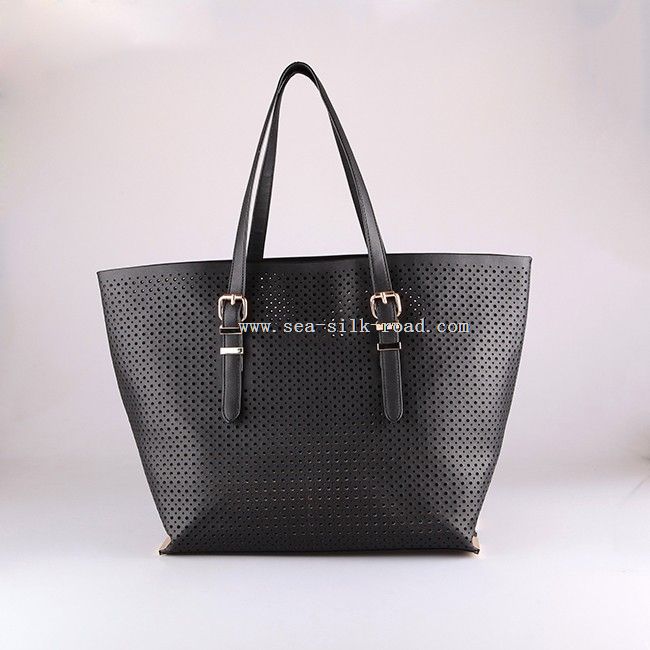 PU material women tote bag