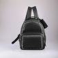 black pu leather Backpack small picture