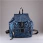 blue camouflage nylon backpack small picture