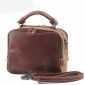 genuine leather messenger bag small picture