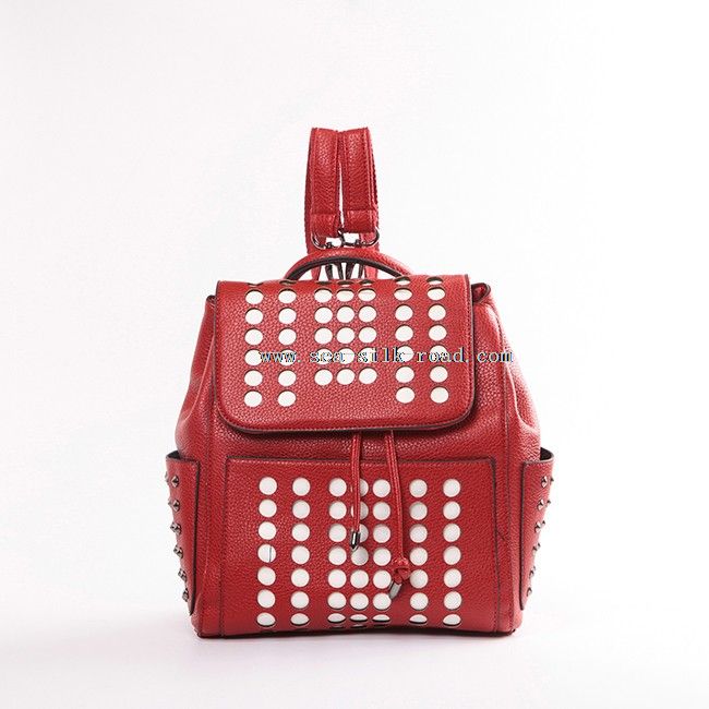 women gender backpack studs