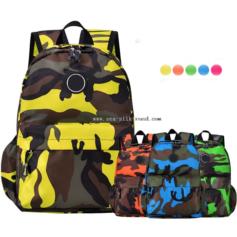 300D nylon school backpack