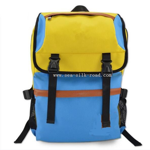 600D Polyester High School Backpack