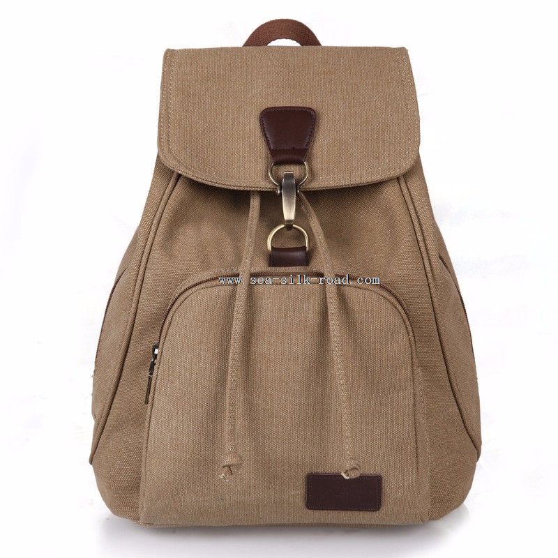 Canvas backpack