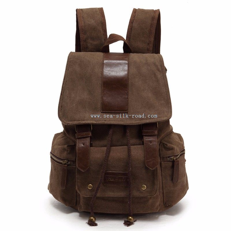 Canvas backpack