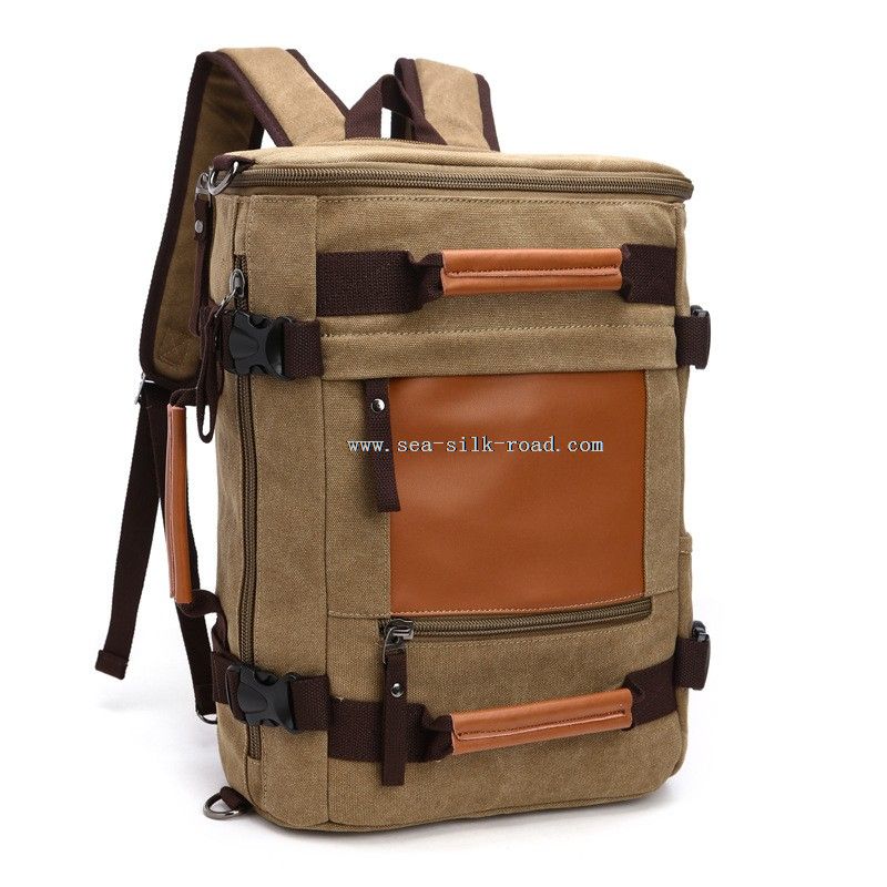 Canvas Backpack With Laptop compartment