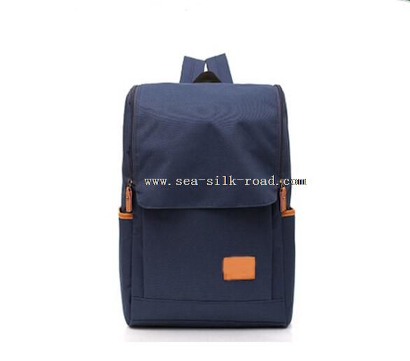 Double fermeture à glissière étudiants Backpack