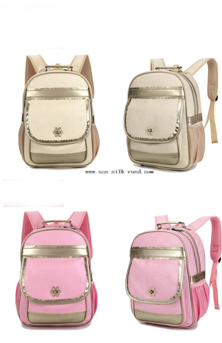 Korea PU material kids school bag