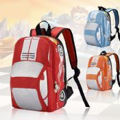 3D school backpack images