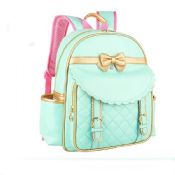 PU material kids school bag images