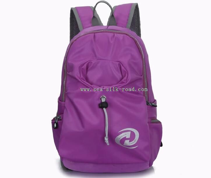 Nylon backpack school bag