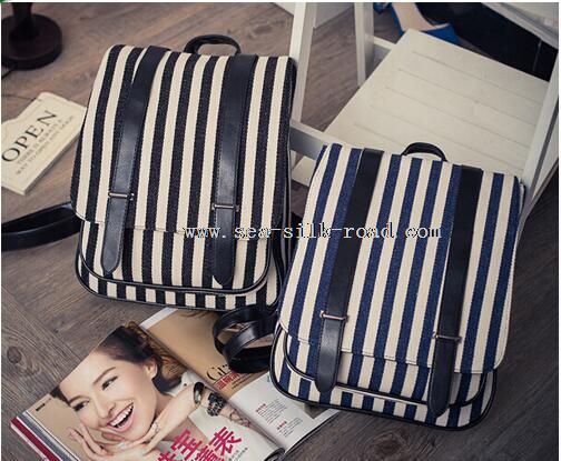 Stripe backpack