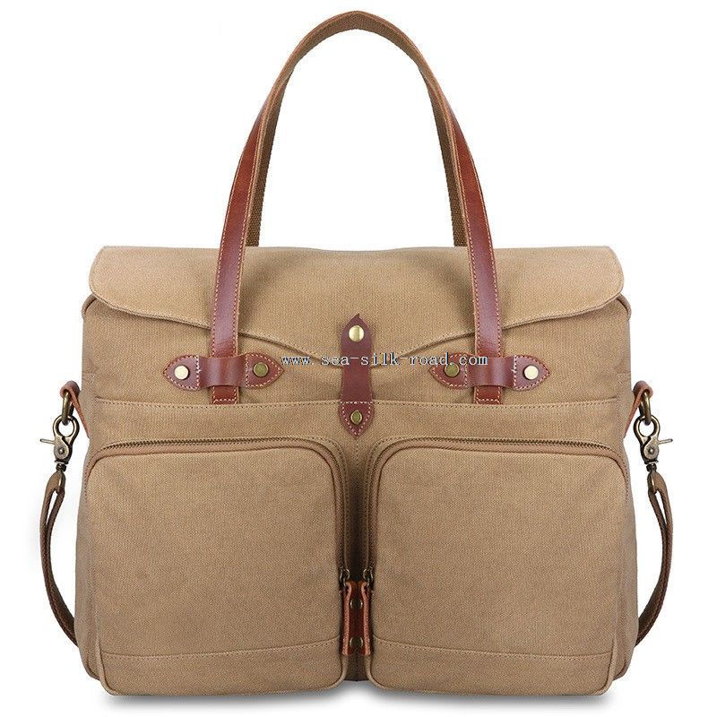 Canvas Handbags For Men With Shoulder Strap
