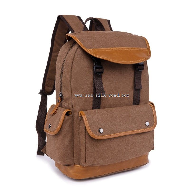 Canvas School Backpack