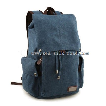 canvas school backpack