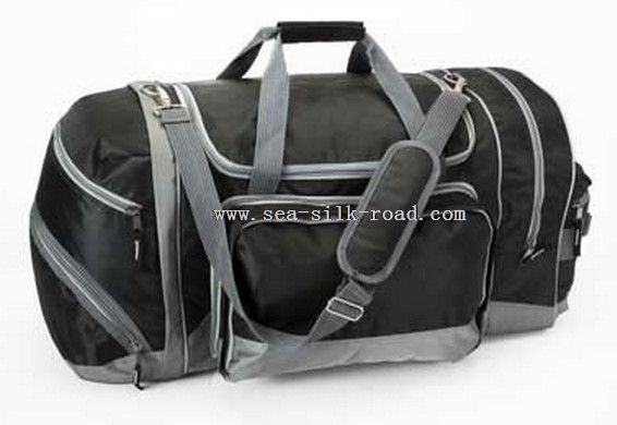 Складная вещевой спортивная сумка со съемным рюкзаком