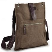 Canvas Leather Satchel Bag images