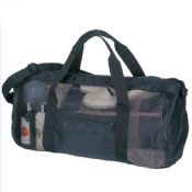 Mesh Duffle Bag with Zipper Pocket images